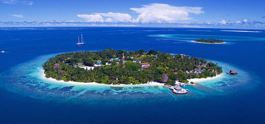 Bandos Maldives Aerial