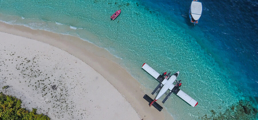 Diamonds Thudufushi Wasserflugzeug