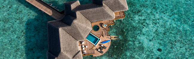 Huvafen Fushi Maldives Two Bedroom Ocean Pavilion with Pool