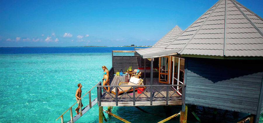 Komandoo Island Resort Spa Ocean Jacuzzi Water Villa