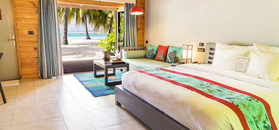 Meeru Island Resort & Spa Beach Villa Interior