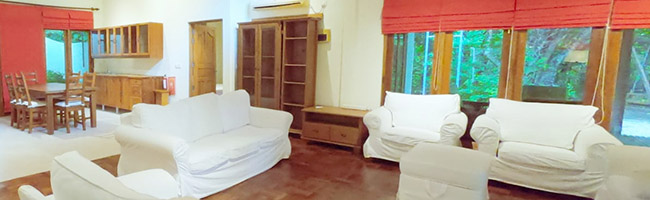 Reethi Beach Resort Family Suite Wohnzimmer