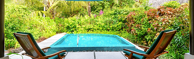 Sheraton Maldives Cottage with Pool