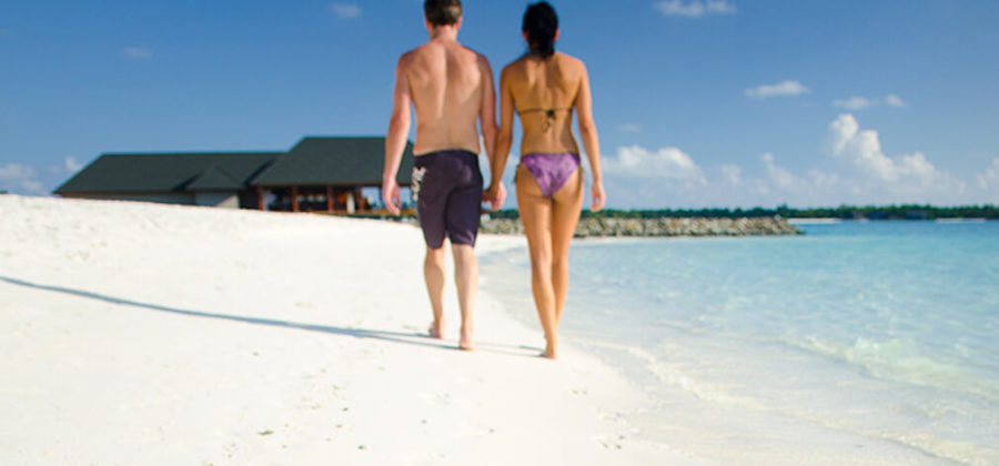 Summer Island Maldives Strand