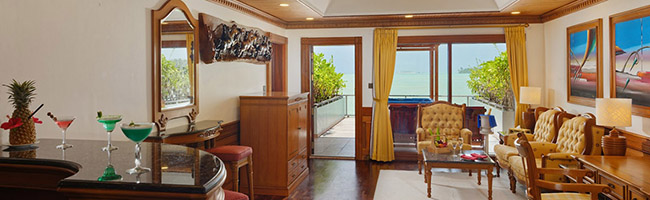 Sun Island Resort Overwater Suite Interior