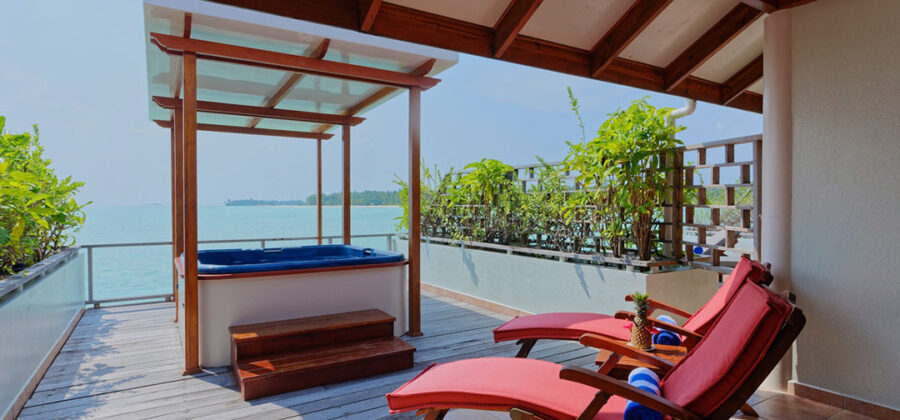 Sun Island Resort Over Water Suite Interior