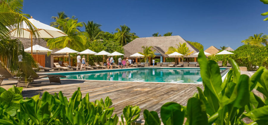 Kudafushi Resort und Spa Pool
